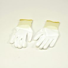 Werkhandschoenen wit M/8 PU-flex