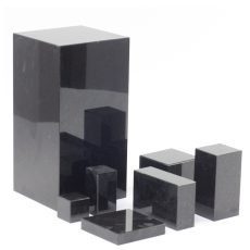 Sokkel graniet gepolijst zwart 12x12x5 cm